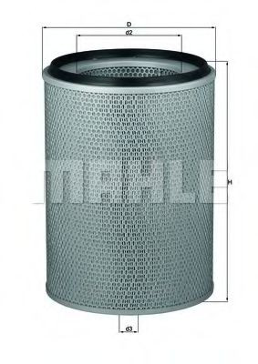 Filtro de ar Mahle Original LX797 preço, a partir de 55,94 USD